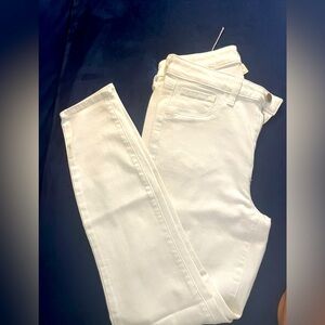 L’Agence White Skinny Jeans “Marguerite” NWOT